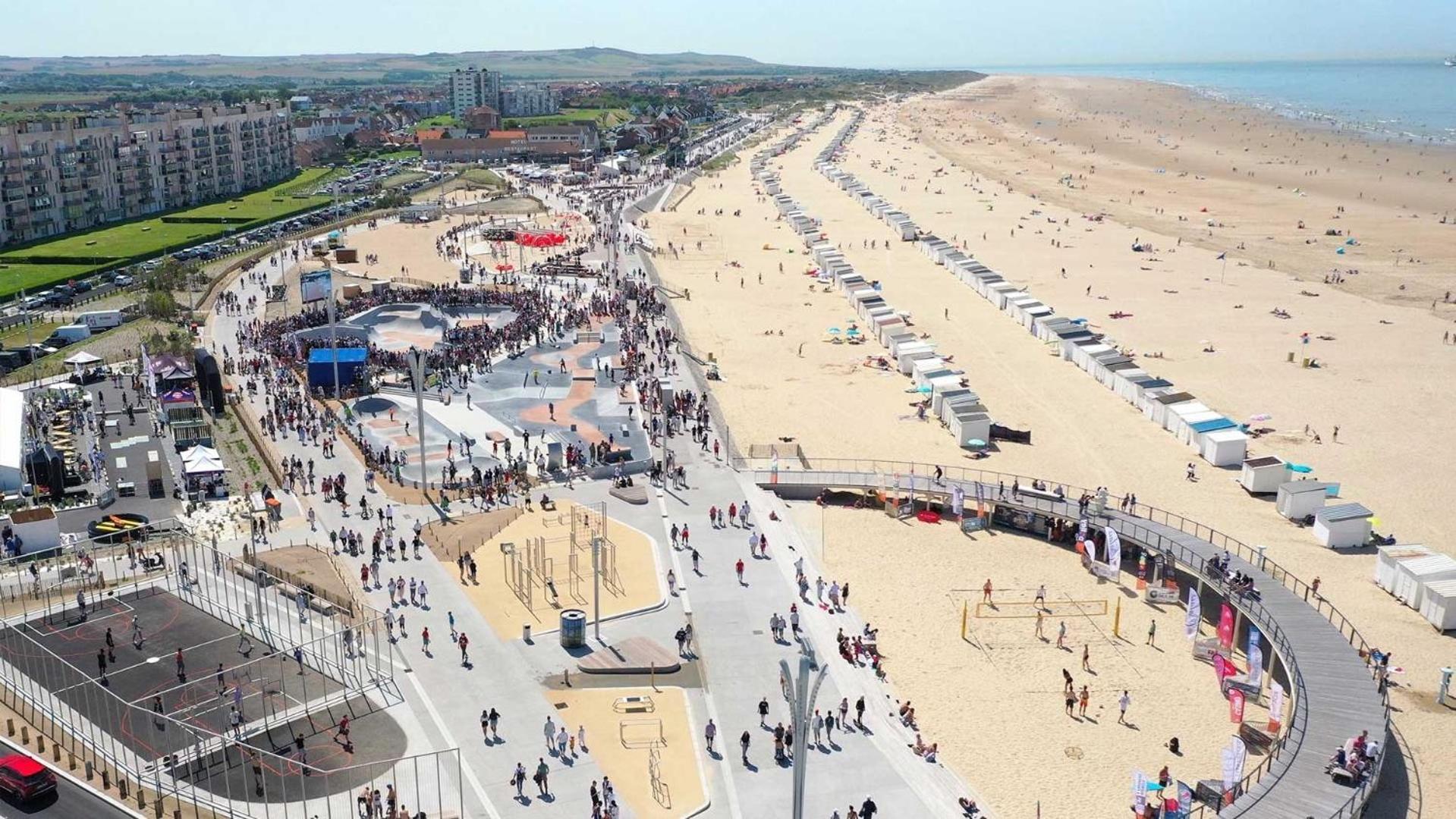 Appartement Luxe Vue Sur Mer Calais Plage Kültér fotó