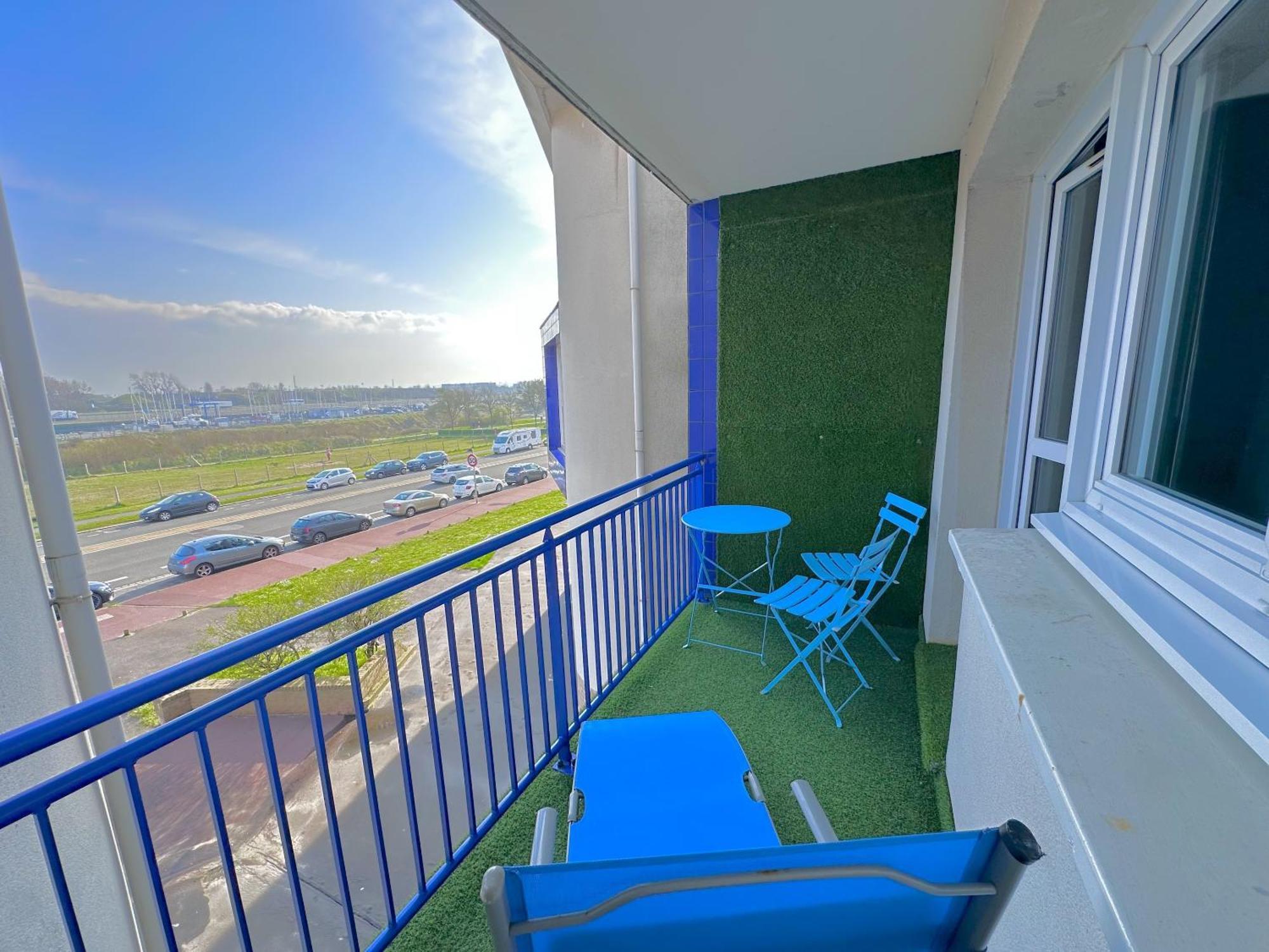 Appartement Luxe Vue Sur Mer Calais Plage Kültér fotó